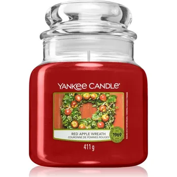 Svíčka Yankee Candle Red Apple Wreath