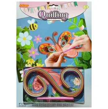 kreativní sada Kreativní sada Quilling Motýl 20,3x25,4cm