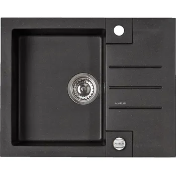 Alveus ROCK 30 ČERNÁ Set - různé typy baterií Dřez / Set: Dřez, Baterie: Bez baterie