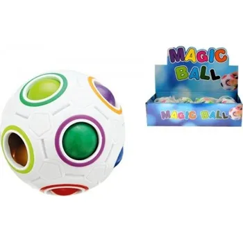 Hlavolam Plastový hlavolam míček 7 cm