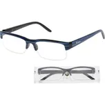 Brýle čtecí +2.00 modro-černé s pouzdrem FLEX