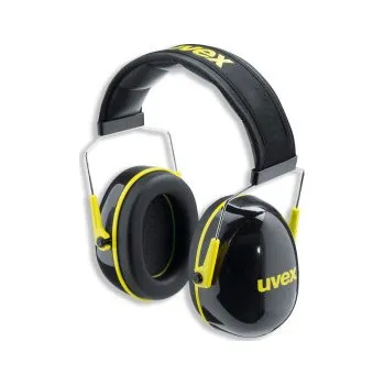 Chránič sluchu Uvex K2 Sluchátka, 32dB, černá-žlutá 103-2600002