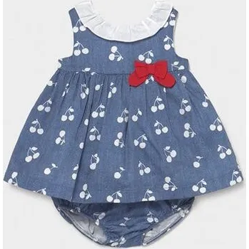 Kojenecké šaty Mayoral šatičky s límečkem a třešinkami 1807 velikost 62