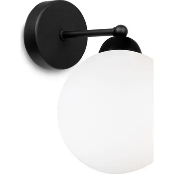 Nástěnné svítidlo Nástěnné svítidlo Florence 1, 1x bílé skleněné stínítko