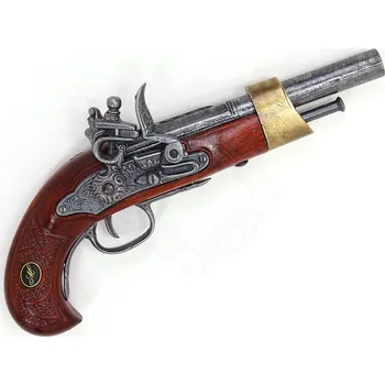 Sběratelství Denix Francouzská pistole s křesadlovým zámkem