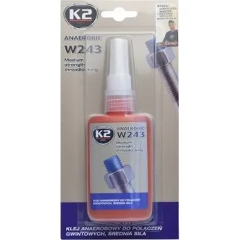 Průmyslové lepidlo K2 ANAEROBNÍ LEPIDLO 50 ml - fixátor šroubových spojů, W22435
