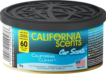 California Scents Car Scents 42 g California Clean od 56 Kč 