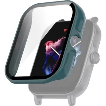 VSECHNONAMOBIL 37131 Plastový obal s ochranným sklem pro Xiaomi Amazfit GTS 3 zelený