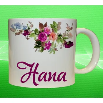 hrnek se jménem HANA