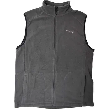 Pánská vesta Pánská fleesová vesta šedá WOLF B2356