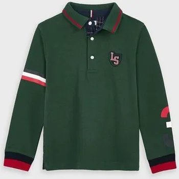 zelené triko polo pro kluky Mayoral 4134 velikost 116