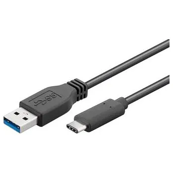 Počítačové příslušenství PremiumCord USB-C/male - USB 3.0 A/Male, černý, 2m