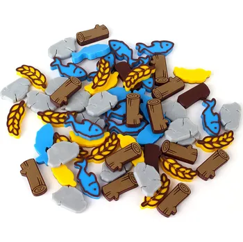 Příslušenství k deskovým hrám Naše osada žetony