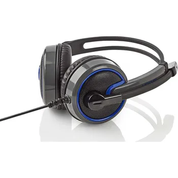 Sluchátka Nedis HERNÍ SLUCHÁTKA SE SKLOPNÝM MIKROFONEM