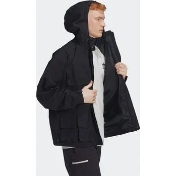 Pánská bunda adidas Bunda pro přechodné období Adventure HK4996 Černá Loose Fit L