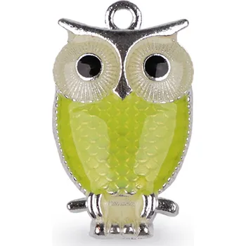Módní doplněk Přívěsek sova 17x27 mm