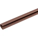 StrongLumio Elektroinstalační lišta 12x7mm samolepící imitace dřeva tmavá 1m (StrongLumio Elektroinstalační lišta 12x7mm samolepící imitace dřeva tmavá 1m)