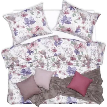 Povlečení SCANquilt povlečení SATÉN TENCEL DESIGN alice pastelová 140 x 200/70 x 90 cm