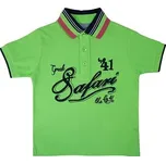 chlapecké triko polo zelené velikost 92