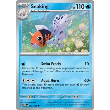 Sběratelská karetní hra Pokémon TCG Seaking 119/165