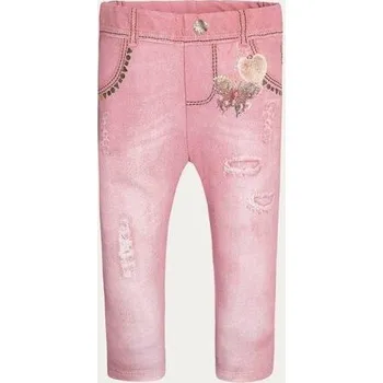 dívčí růžové legíny s potiskem Mayoral 1700 velikost 80