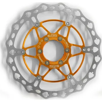 Brzda na kolo TY-SPV-160TSC oranžová centerlock