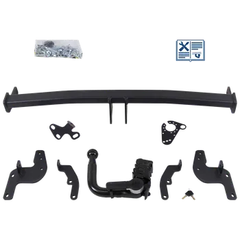 Tažné zařízení GDW tažné zařízení Odnímatelné včetně TowTec elektropřípojky 7pólové typová - CITROËN C3 AIRCROSS I