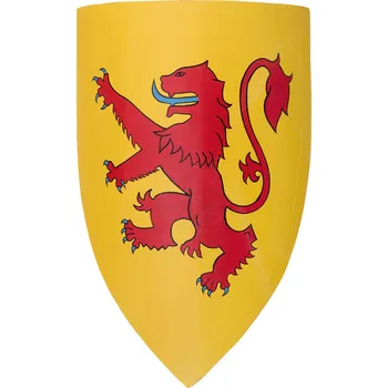 Karnevalový kostým Deepeka Štít Robert Bruce ze dřeva