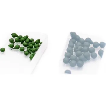 Garda zarážky - Háčkové zarážky elastické zelené 20ks