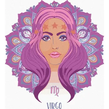 Hračka Diamondi Diamantové malování - ŽENA PANNA Rozměr: 40x50 cm, Rámování: bez rámu a bez vypnutí plátna