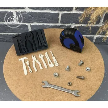 Forma na pečení Cesil Silikonová forma Nářadí set 3