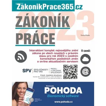 Kniha Zákoník práce 2023 s komentářem změn