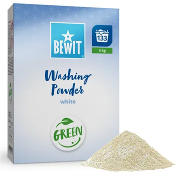Prací prášek BEWIT Washing Powder White - 3 kg