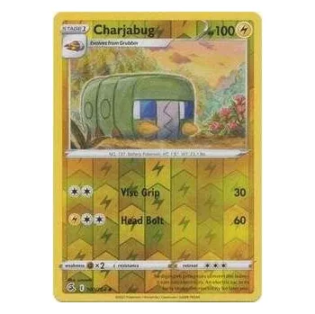 Společenská hra Pokémon karta Charjabug 100/264 Reverse Holo - Fusion Strike