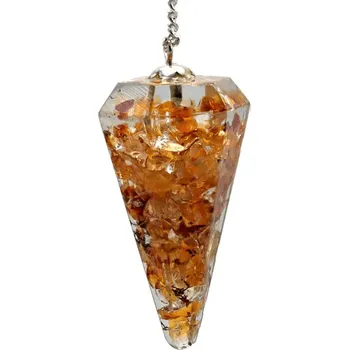 Milujeme Kameny Orgonit - citrín - kyvadlo 215266