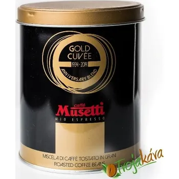 Káva Musetti Gold Cuvee 250 g zrnková káva