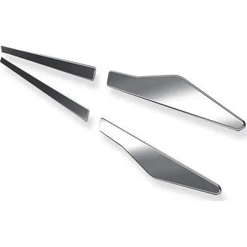 Lišta karosérie CRONI Boční nerezové ochranné lišty Suzuki Swift II (2010 - 2017) 5 dveřový model | V 2. Matné, směrové broušení povrchu