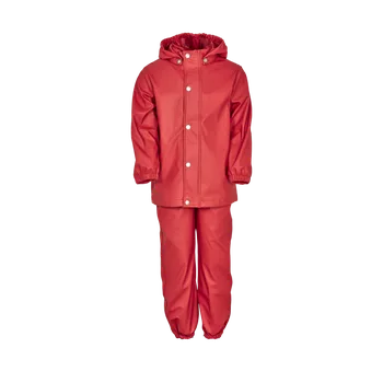 dívčí zimní kombinéza EN-FANT Gate Rainwear Pompelan Red vel. 104-140 110 (doporučená výška 108-115cm)