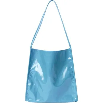 Kabelka Módní dámská lakovaná taška - Modrý