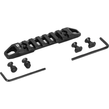 A.C.M. MGPCQB RIS lišta pro KeyMod i M-LOK předpažbí - 7 slotů, černá