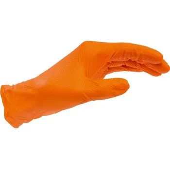Pracovní oblečení Jednorázové rukavice s nitrilovým úchopem, VS