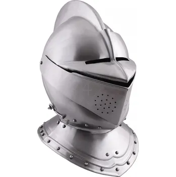 Replika zbraně Deepeka Anglická uzavřená přilba ze síly plechu 1,6mm