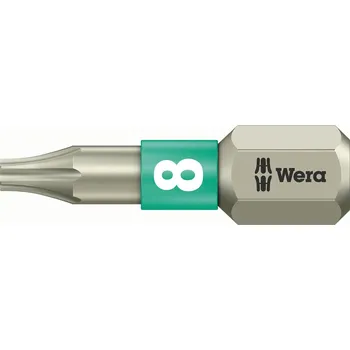 Bit Bit TORX INOX Wera 1/4" DIN 3126 C 6,3 - T9x25mm (05071031001)