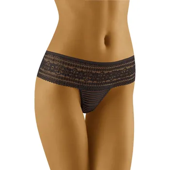 Dámské spodní prádlo Wol-Bar Forlana barva: černá M