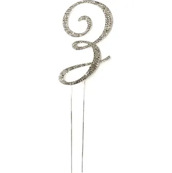 Jedlá dekorace na dort Dortisimo Zápich do dortu Písmeno Z 11 cm