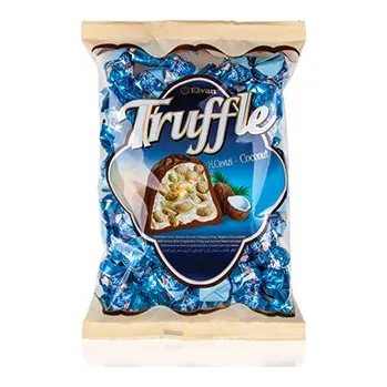 Bonboniéra Bonbóny (pralinky) ELVAN TRUFFLE 1 kg - pralinky v čokoládě KOKOS (pralinky s náplní kokos / velké balení 1 kg)