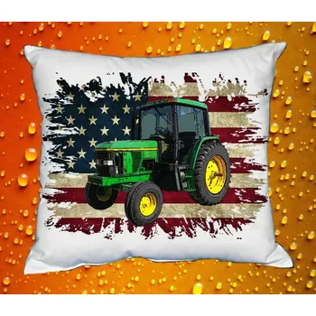 Polštář Polštářek s traktorem John Deere 6400