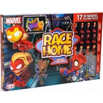 Desková hra CARTAMUNDI ČLOVĚČE NEZLOB SE MARVEL AVENGER RACE HOME 103035071