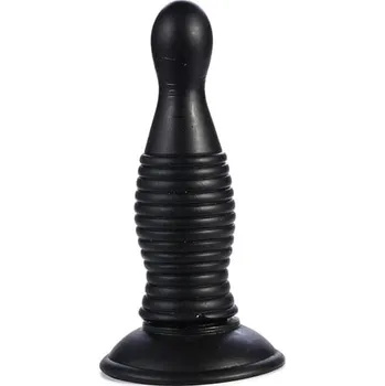 LOLO anální kolík s žebrováním - 4,6cm