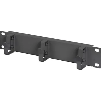 Racková skříň Digitus DN-10-ORG-1U-B 10 palec kabelové vedení pro datové skříně Vhodné pro hloubku skříně: od 300 mm černá (RAL 9005)